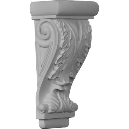 3 5/8W X 2 1/8D X 7H Leaf Corbel